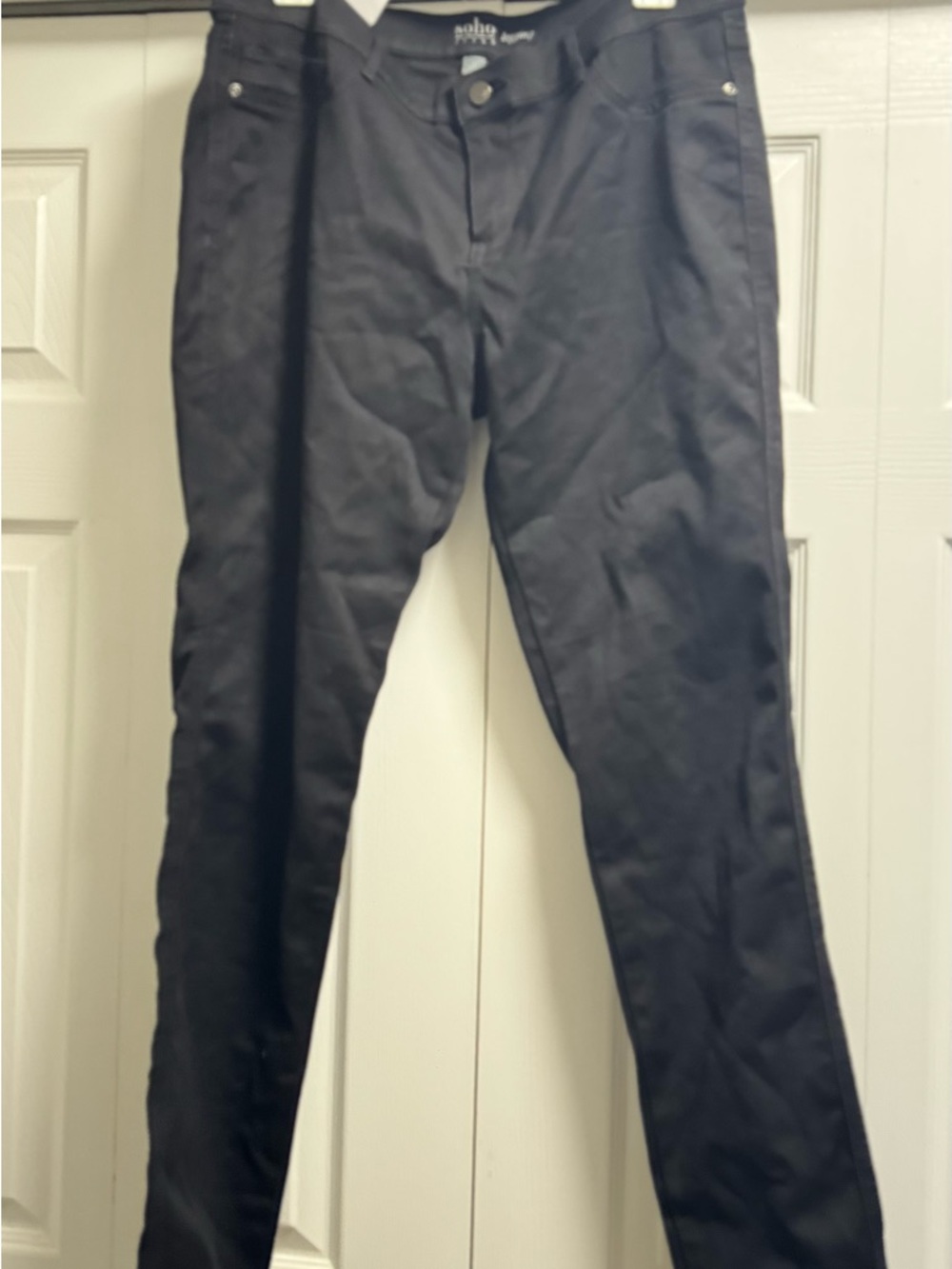 SOHO Apparel Women's Black Slim Fit Pants
